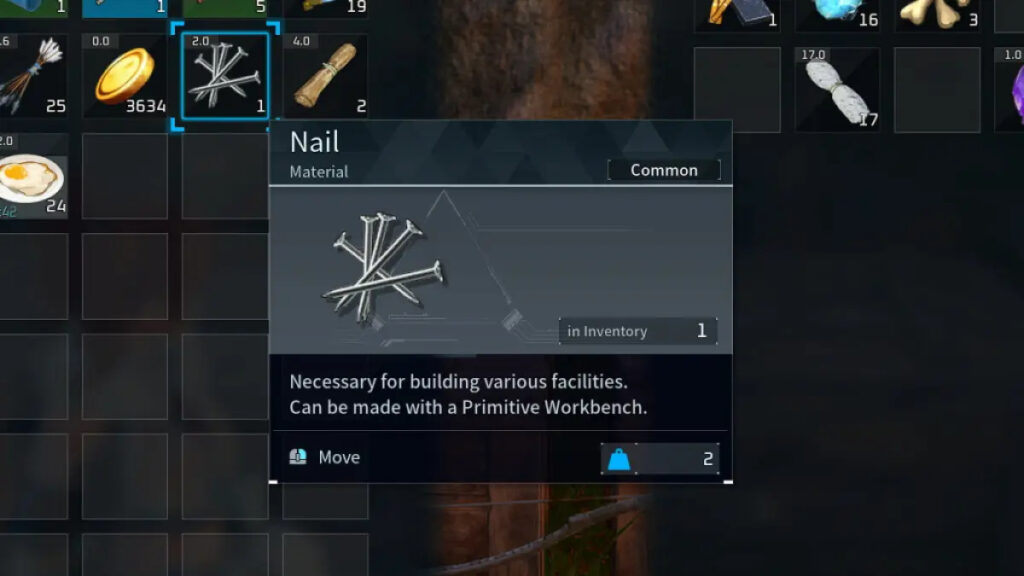How To Craft Nails In Palworld Crafting Guide