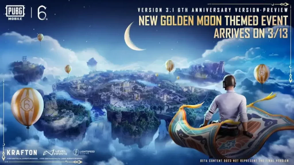 Golden Moon Themed Event