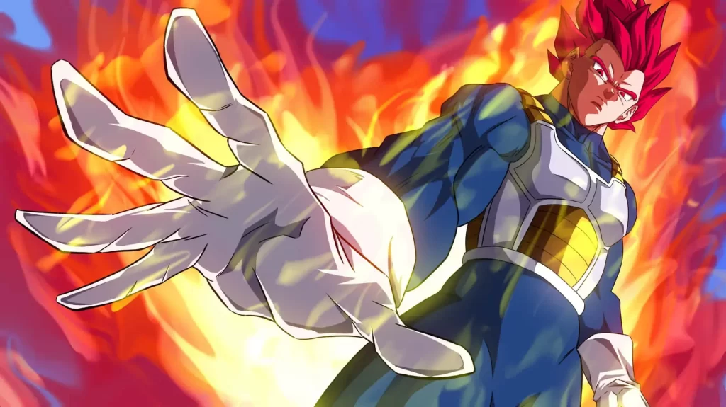 Vegeta (Super Saiyan God)